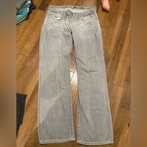 BKE Derek Light Gray Relaxed Men's Jeans